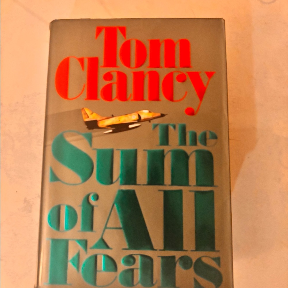 's The Sum of All Fears Book Cover Art